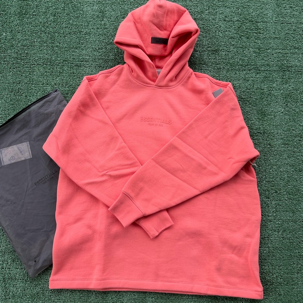 Essentials Coral Hoodie